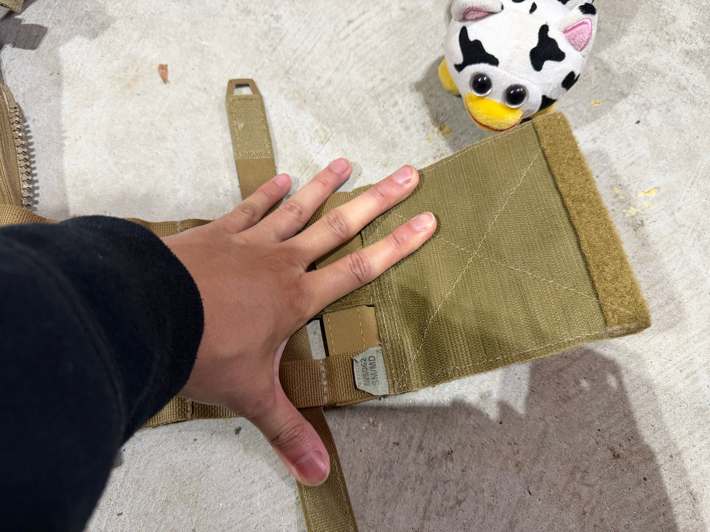 USED Crye AVS Plate Carrier (Medium Bags + S/M Cummerbund)