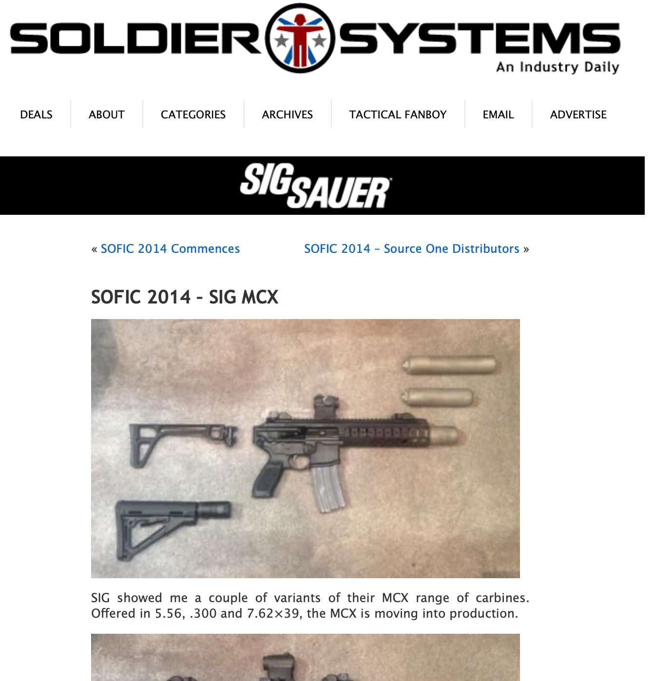 Sig Sauer LVAW Blockhead Stock (Solo Spec)